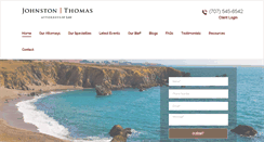 Desktop Screenshot of johnstonthomas.com